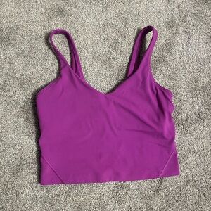 lululemon athletica Purple Tank Top